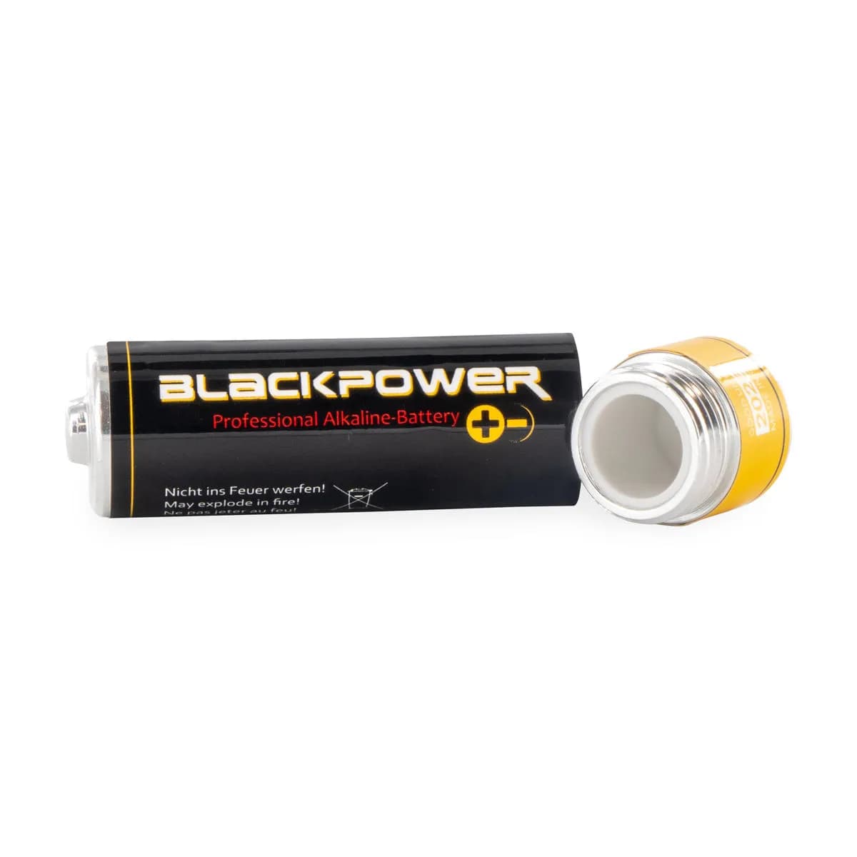 Portaoggetti segreto a forma di batteria