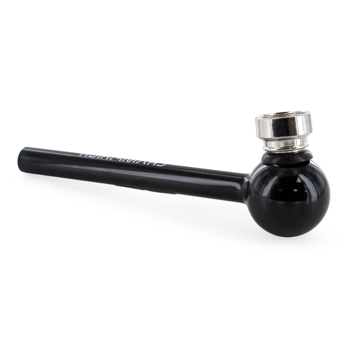 Pipa in vetro nera Champ High