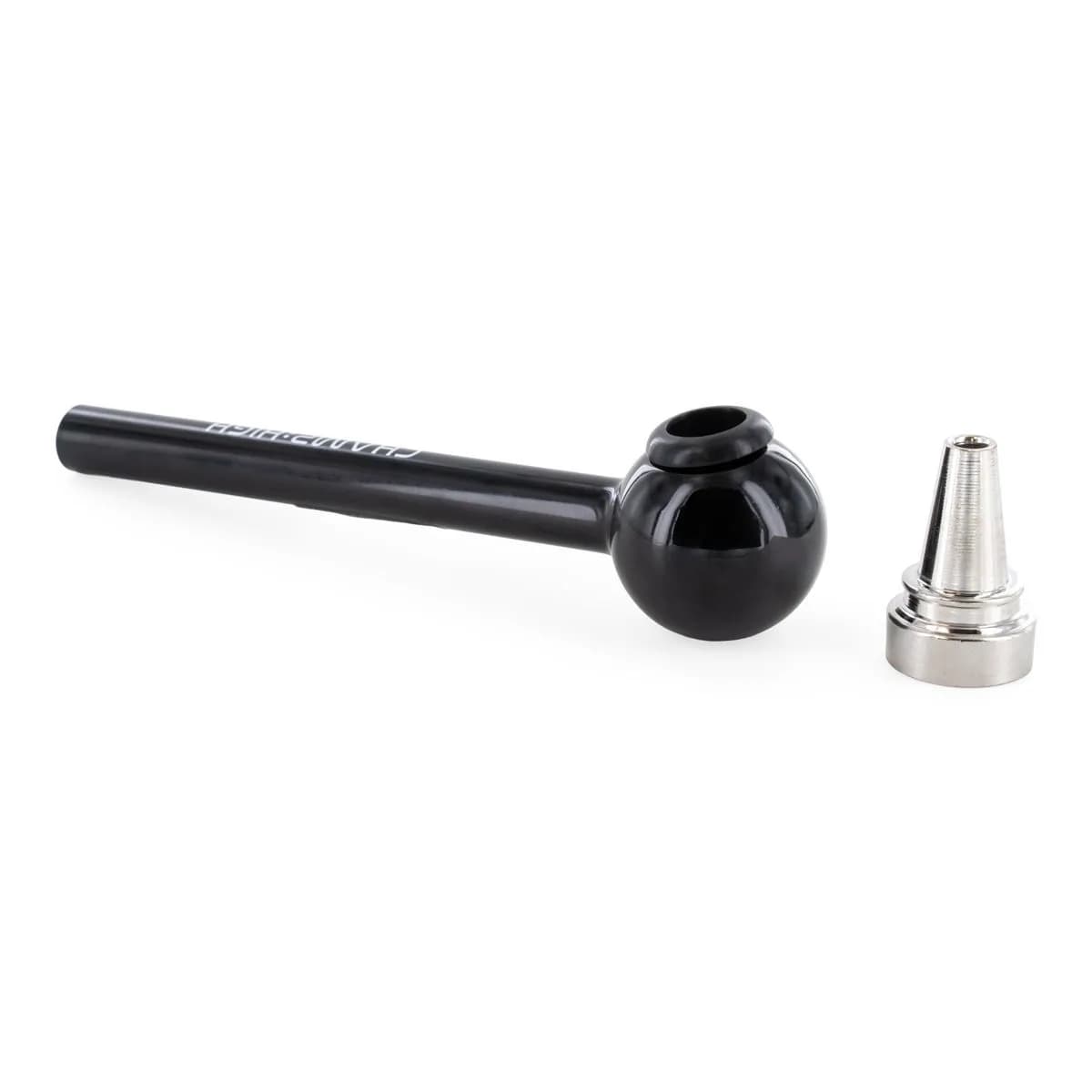 Pipa in vetro nera Champ High
