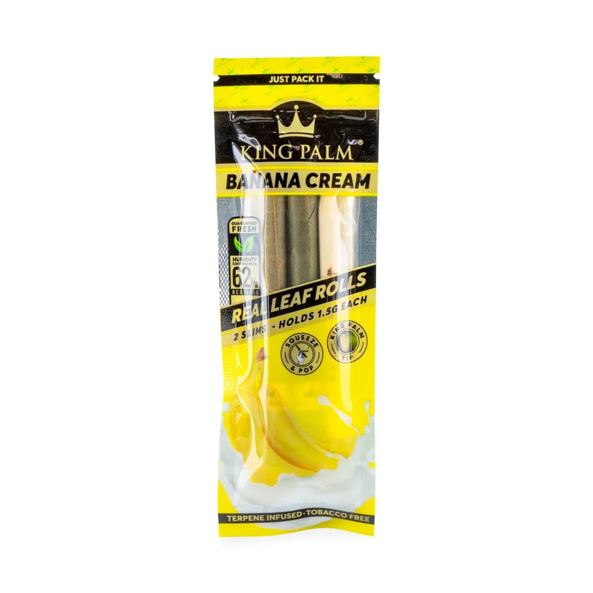 Coni pre-rollati naturali Slim King Palm