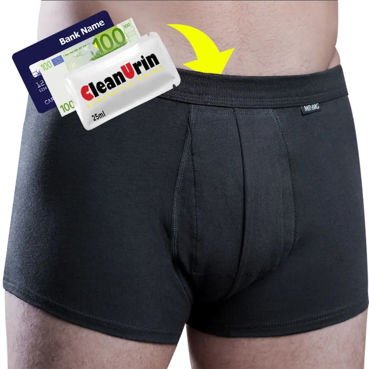 Boxer Uomo con Tasca Segreta Secret Stash