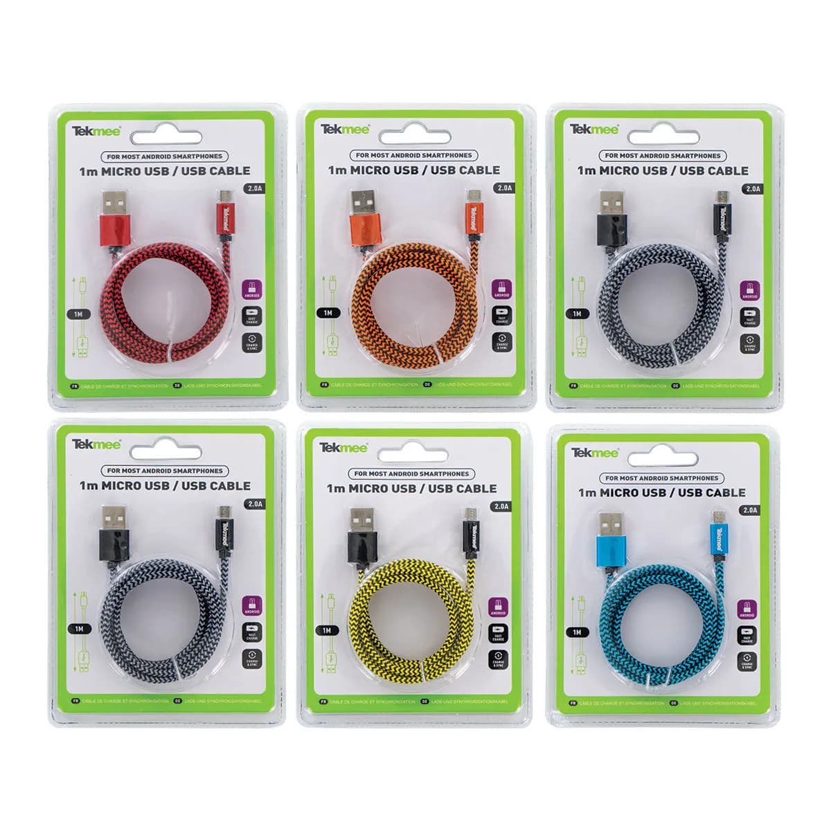 Cavo USB (Micro e C) 1m