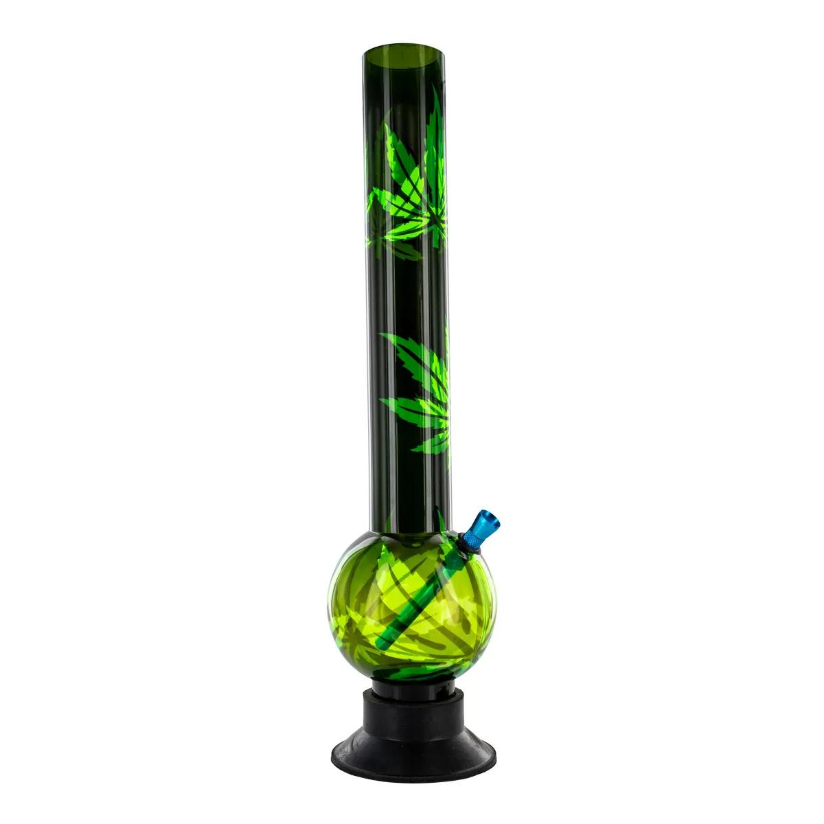 Bong in acrilico Dark Leaves