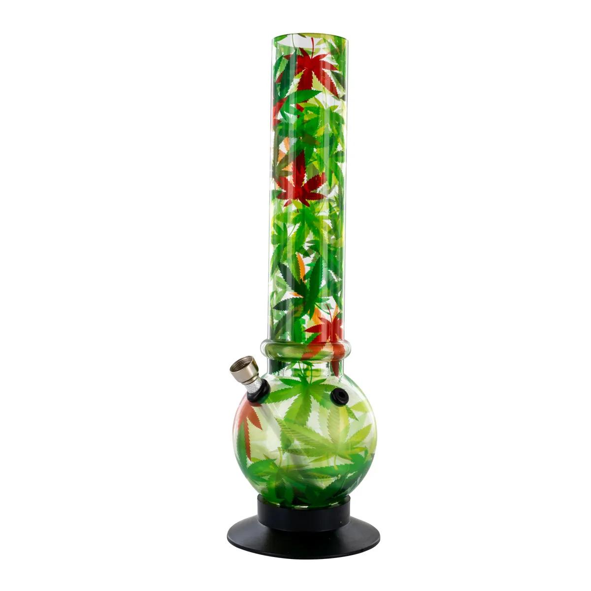 Bong in acrilico Leaves