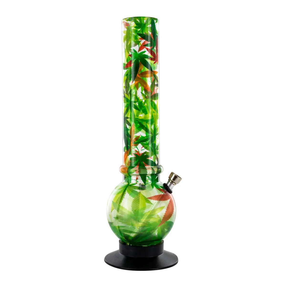 Bong in acrilico Leaves