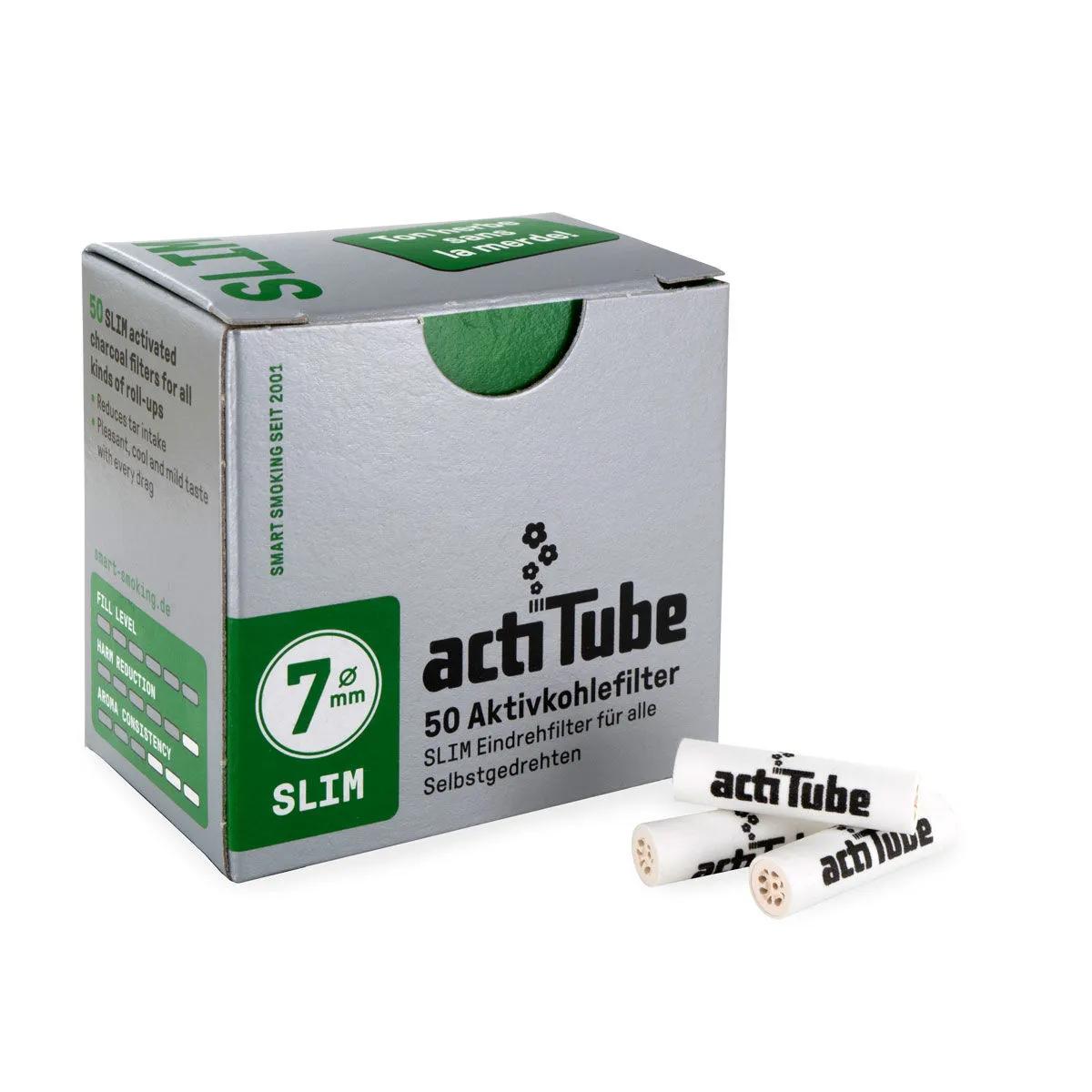 Filtri al carbone attivo Actitube 'Slim'