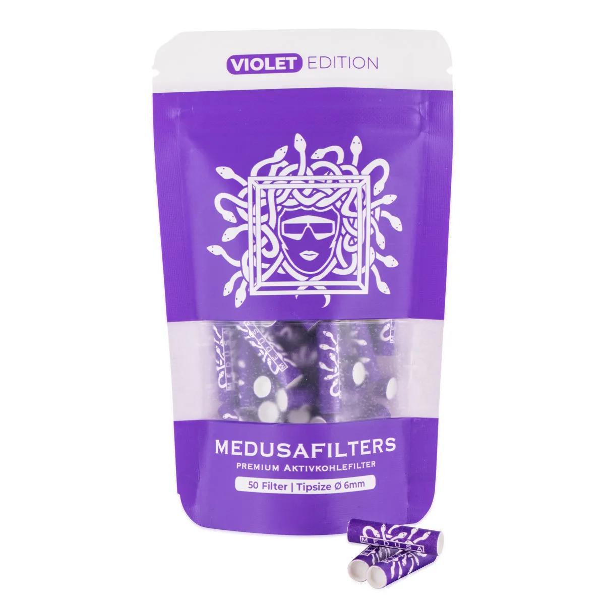 Filtri al carbone attivo viola (Medusafilters)