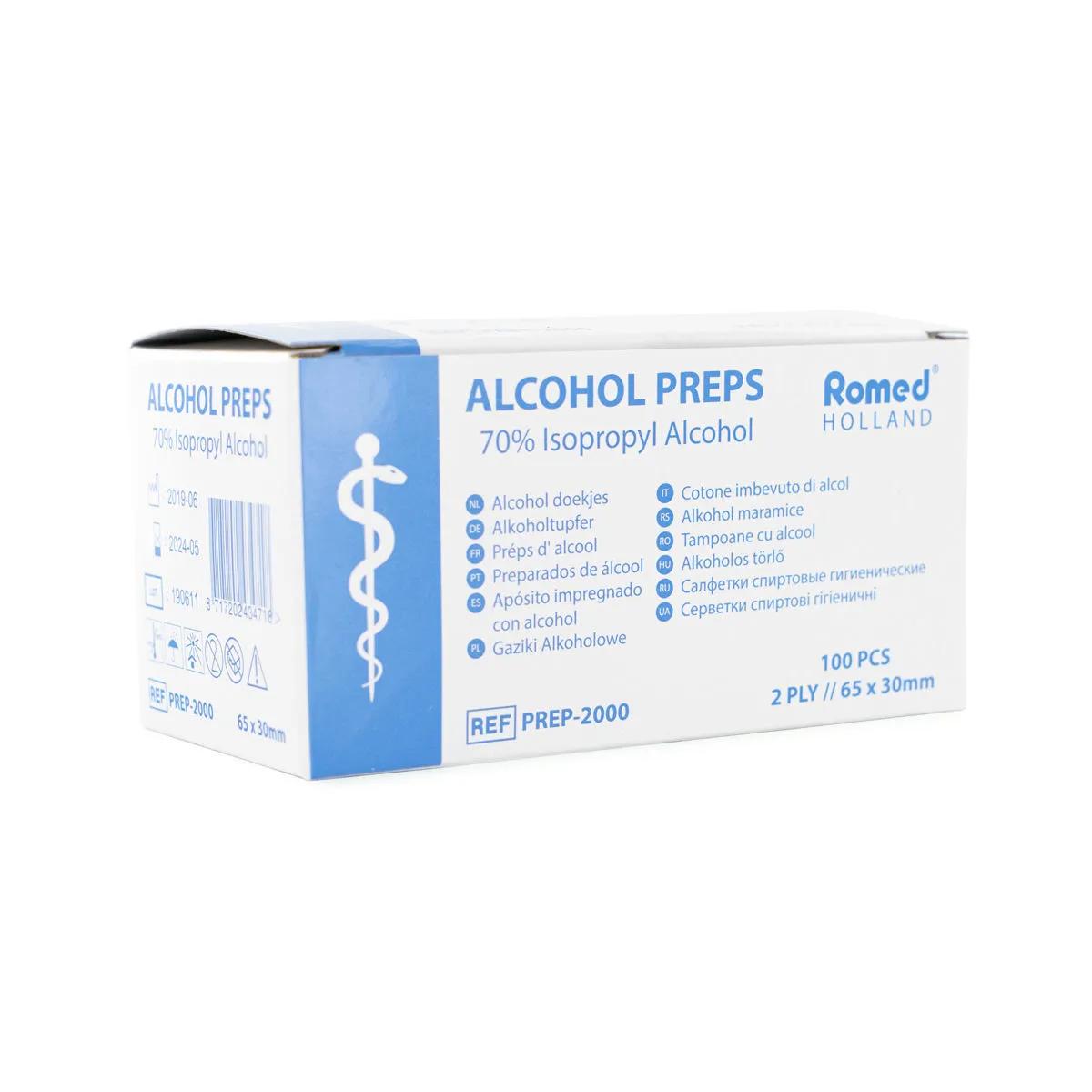 Salviette all'alcol