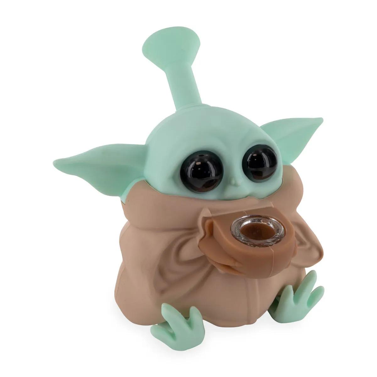 Bong in silicone Alien