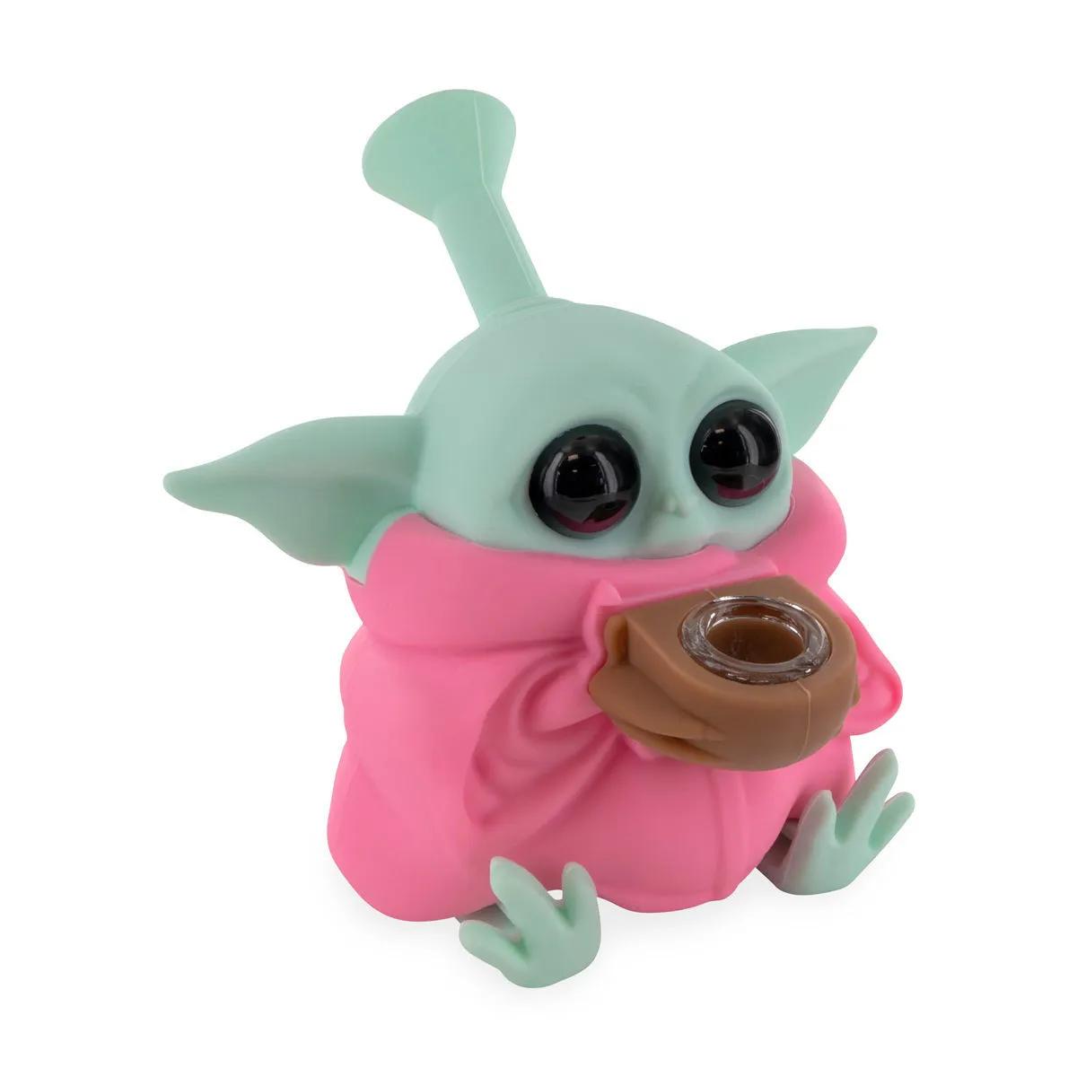 Bong in silicone Alien