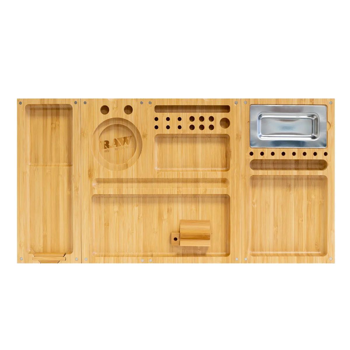 Vassoio per rollare Bamboo Triple Flip