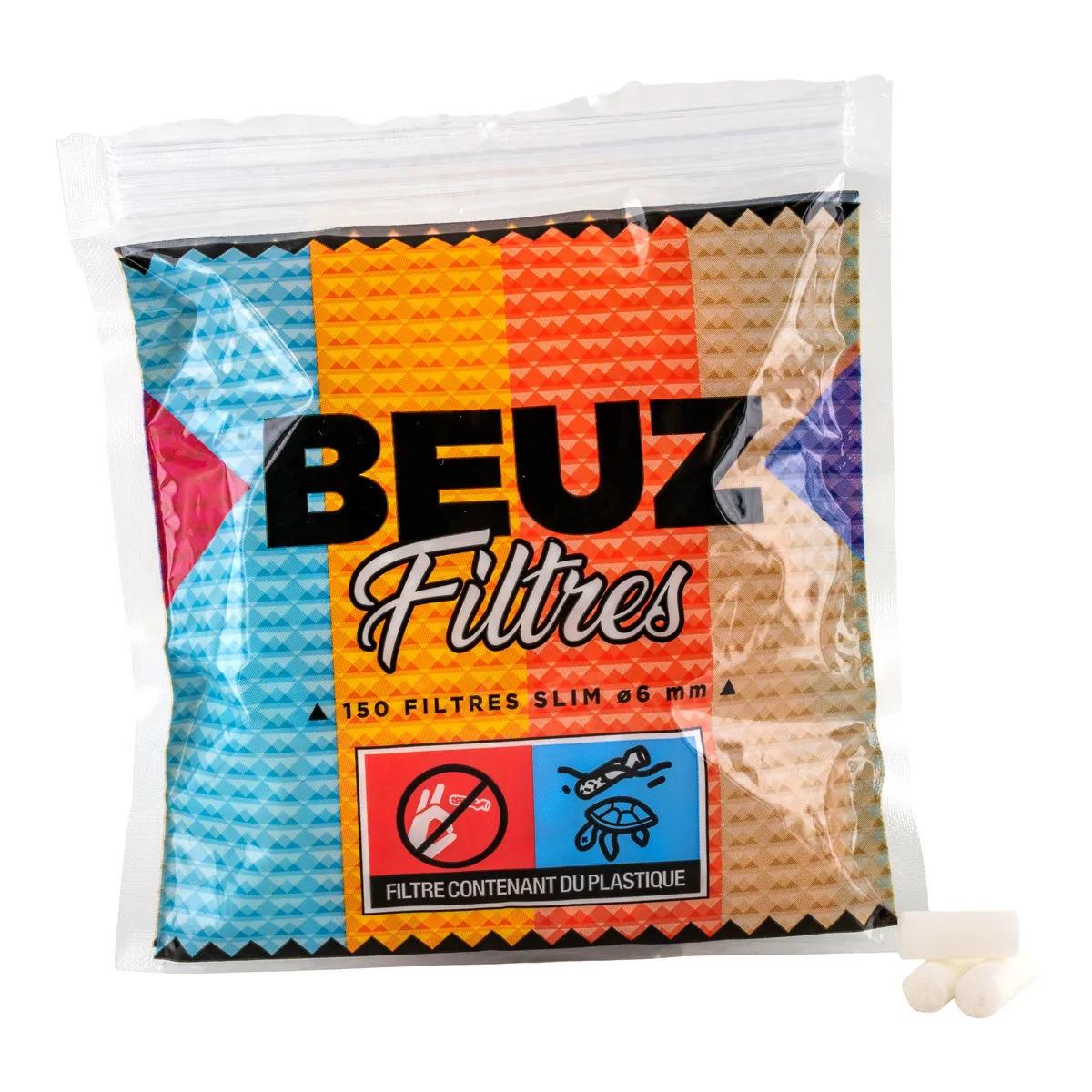 Beuz Filtri Slim - 150 pezzi