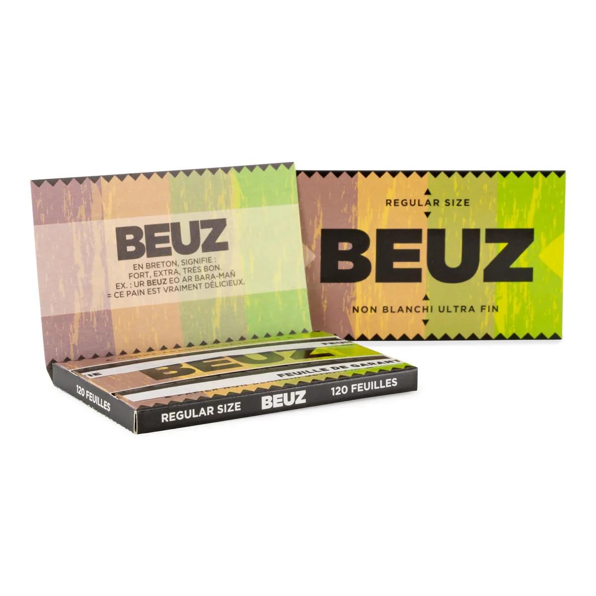 BEUZ Cartine Non Sbiancate Formato Regular
