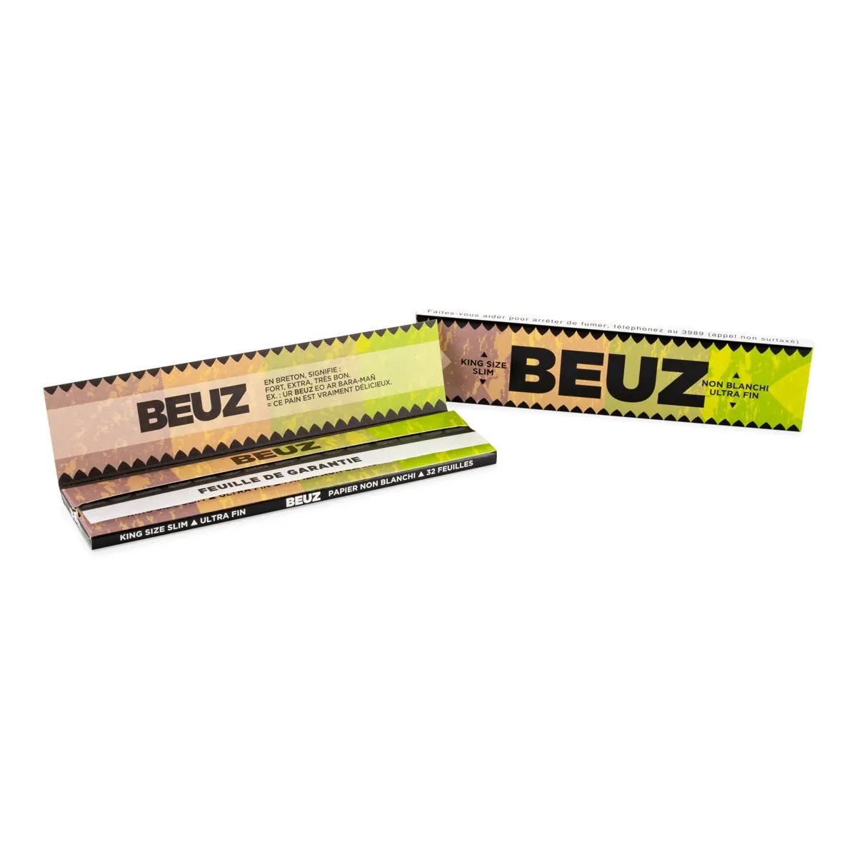 BEUZ Cartine Non Sbiancate King Size Slim