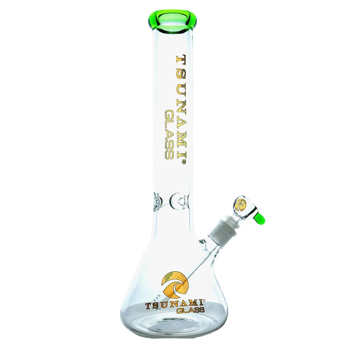 Bong Beaker Base con Ice Catcher 15'' (Tsunami Glass)