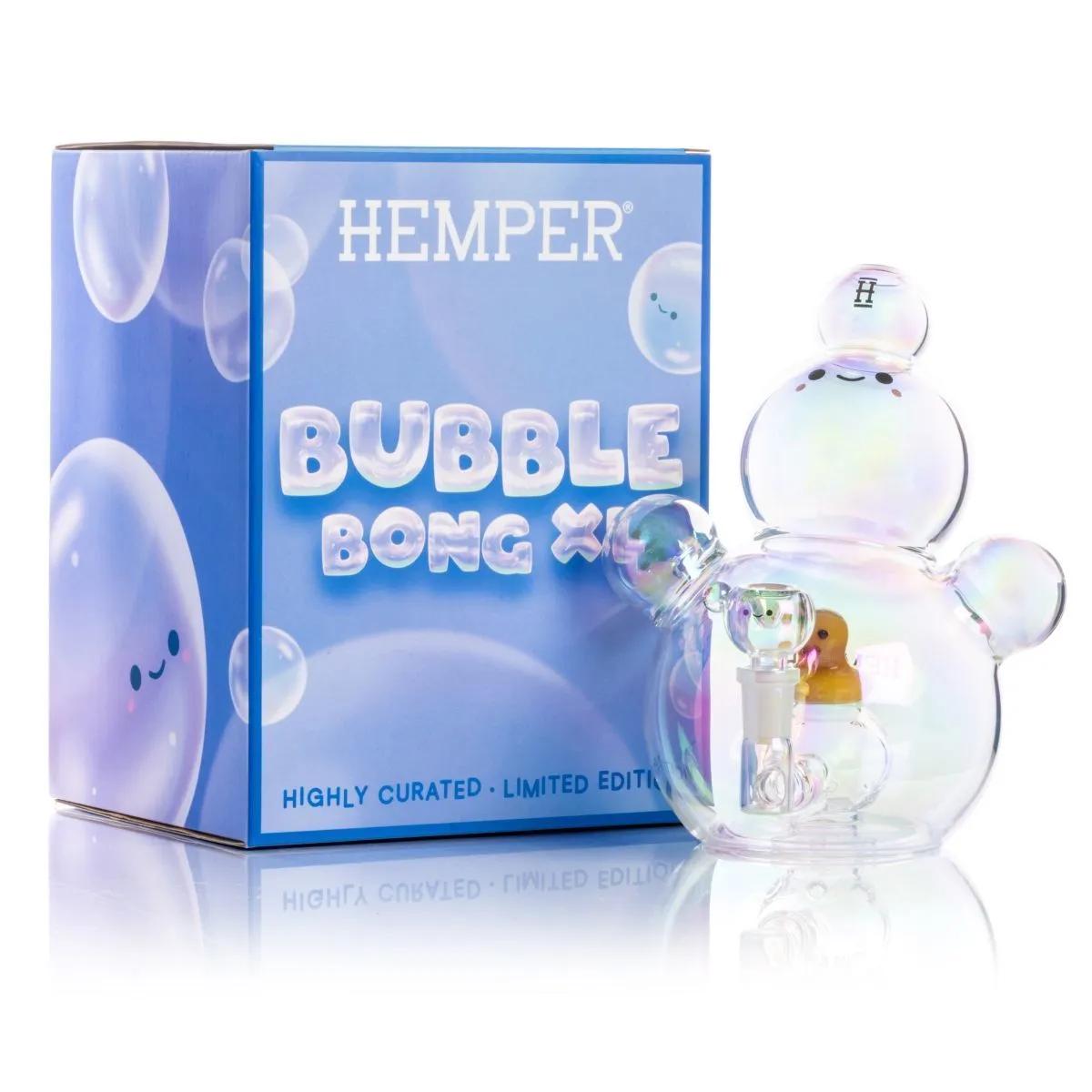 Hemper Bubble Bong - Bong in vetro iridescente