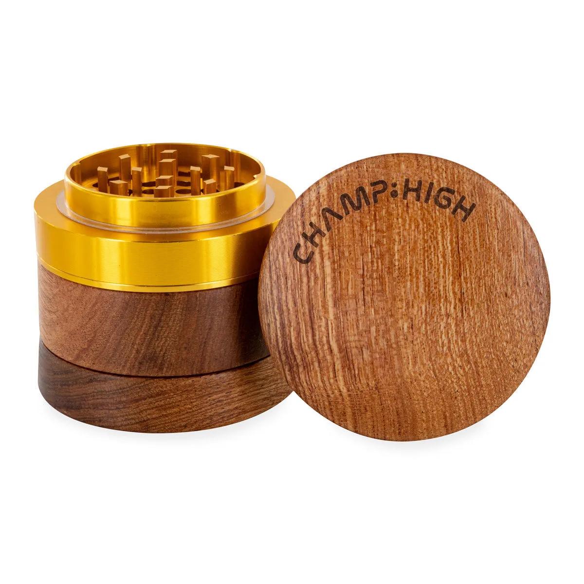 Champ High Grinder in Alluminio/Legno