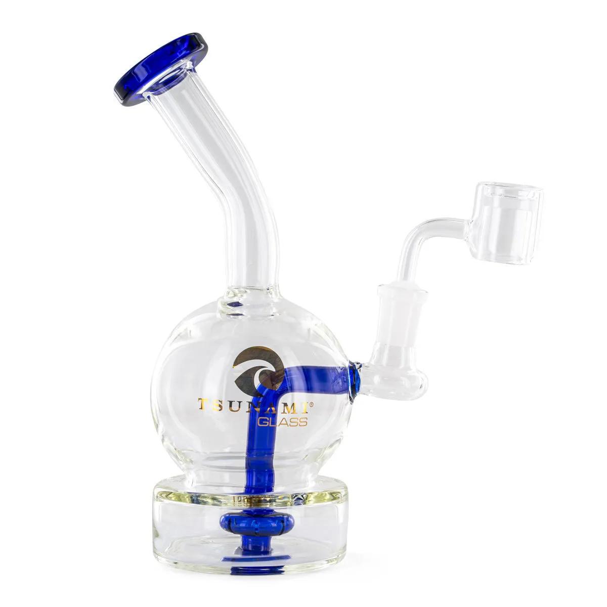 Rig per concentrati Shower Head 7'' (Tsunami Glass)