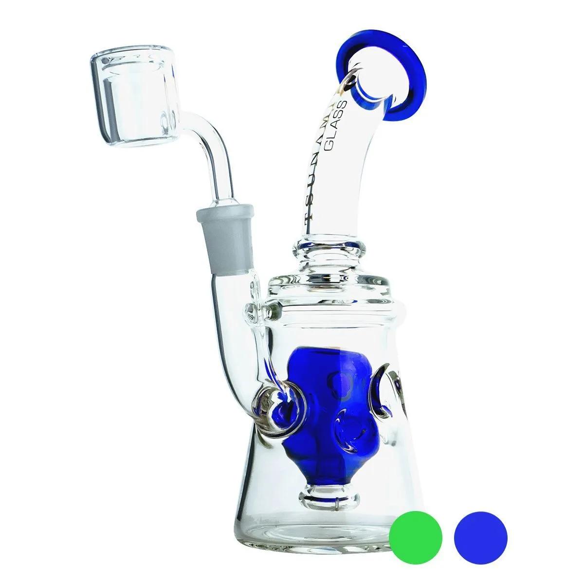 Rig per concentrati Shower Head Swiss 9'' (Tsunami Glass)
