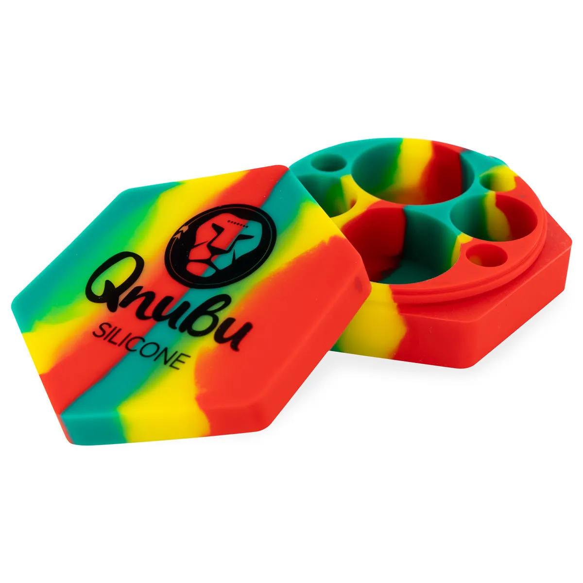 Qnubu Dab Station Jar - Contenitore in silicone per concentrati