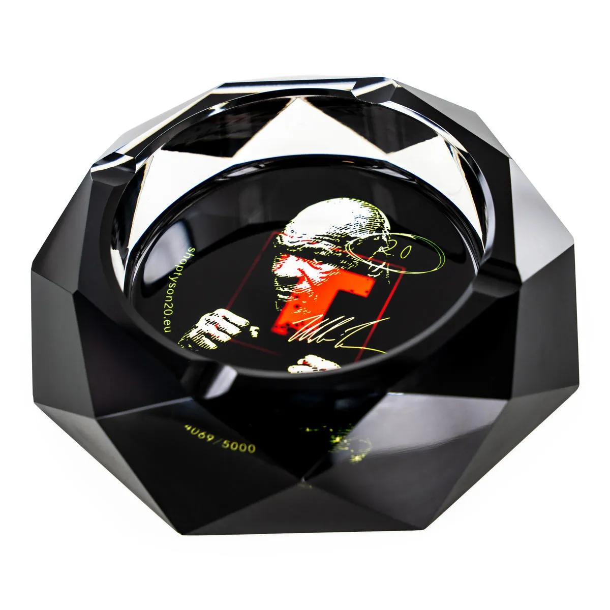 Posacenere Diamond Cut Nero Tyson 2.0