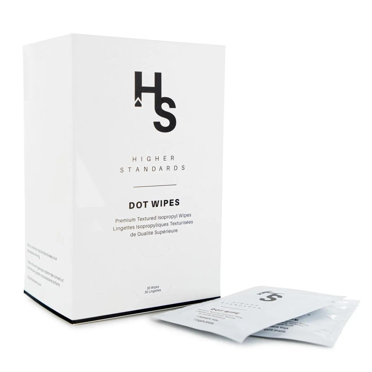 Salviette Dot Wipes Higher Standards per pulizia vetro