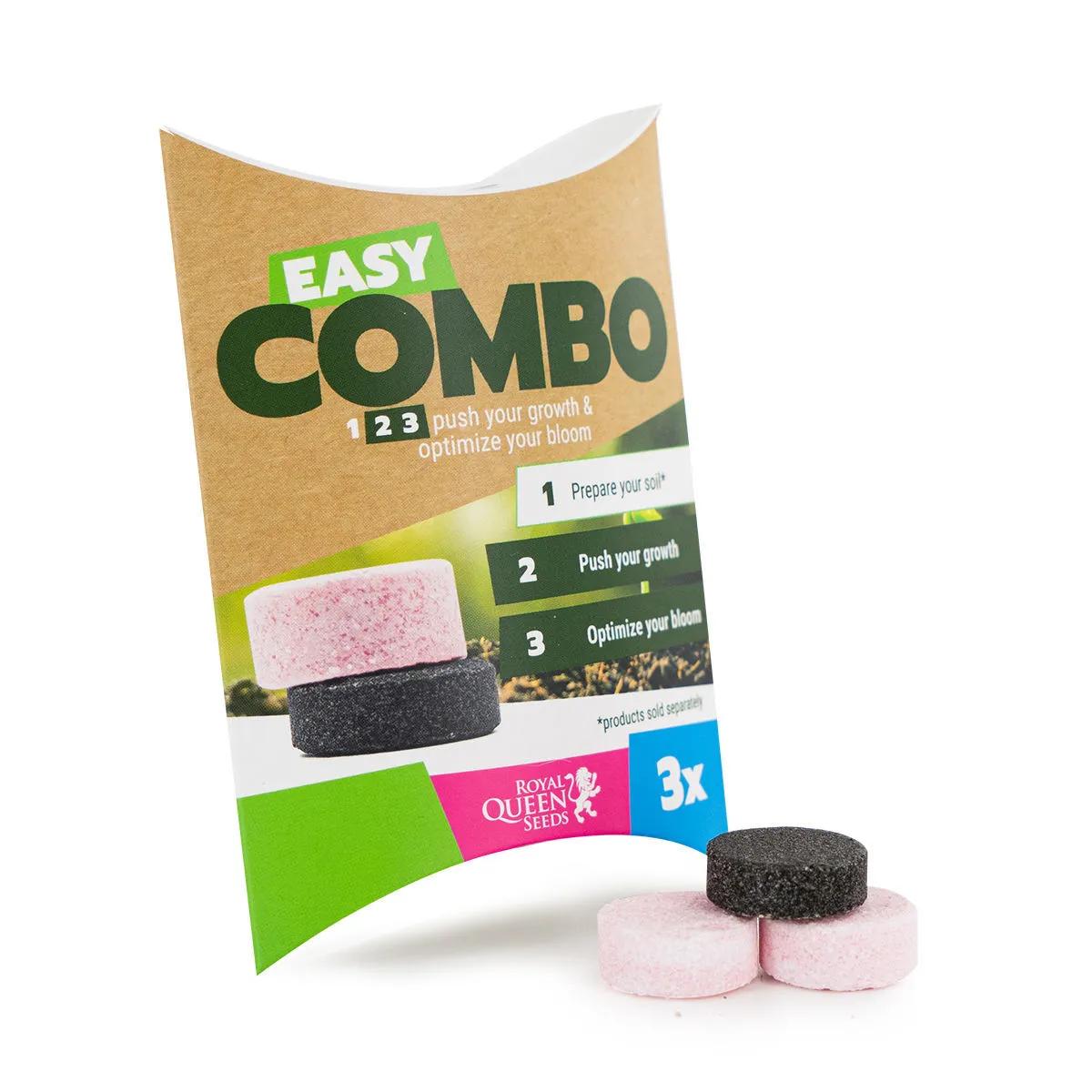 Easy Combo Booster Pack 3 - Nutrienti organici in compresse Royal Queen Seeds