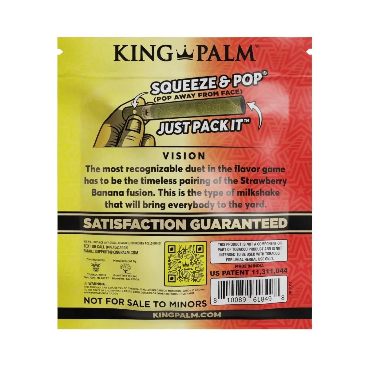 Foglia Fusion Flavour 25pz (King Palm)