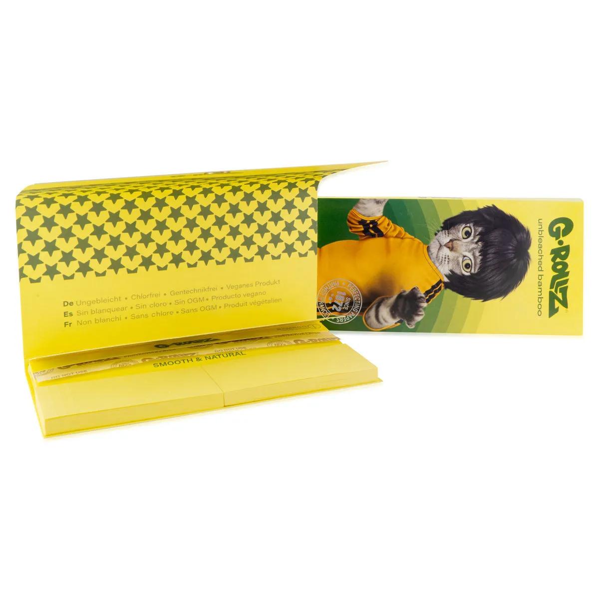 G-Rollz Cartine in Bambù Non Sbiancate + Filtri