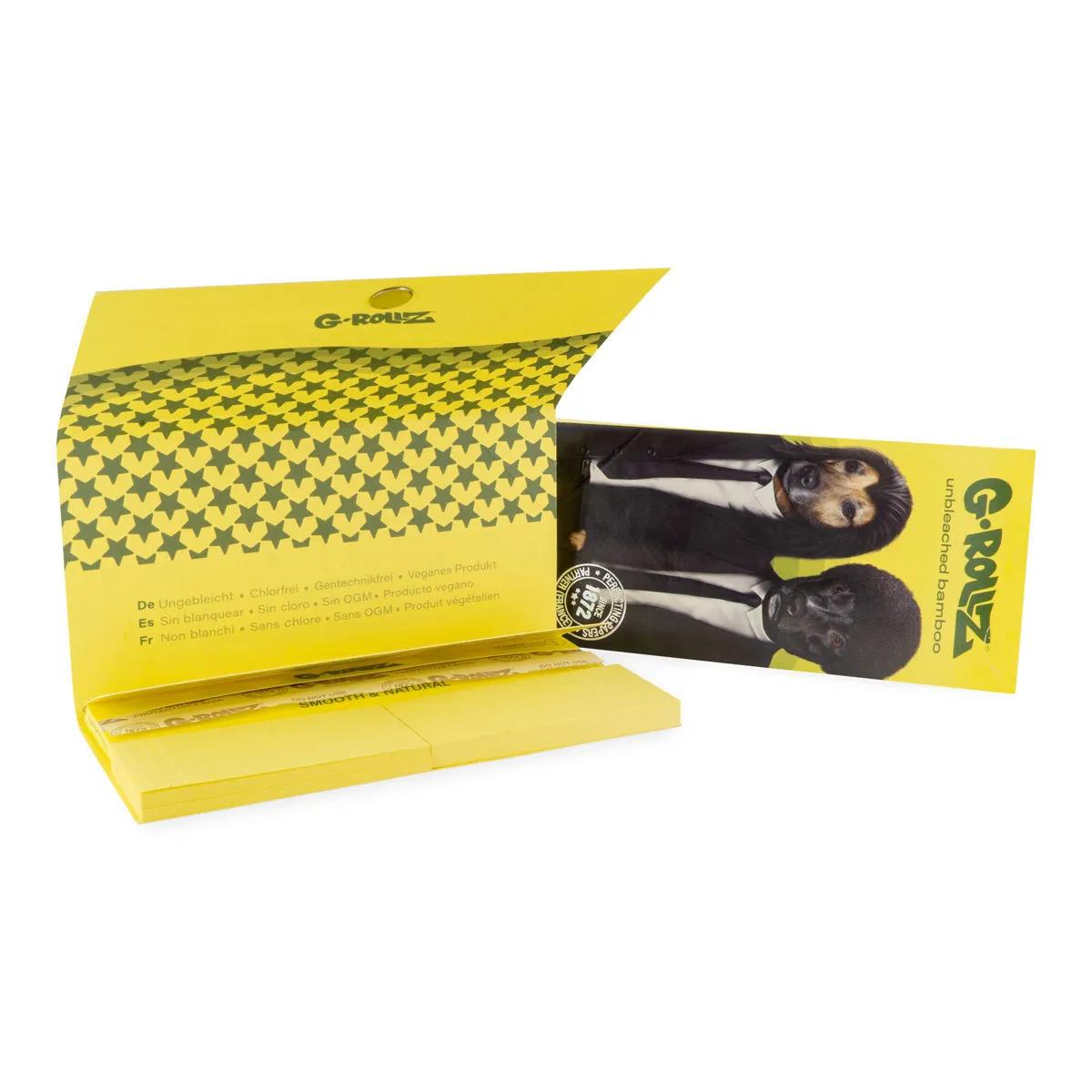 G-Rollz Cartine in Bambù Non Sbiancate + Filtri