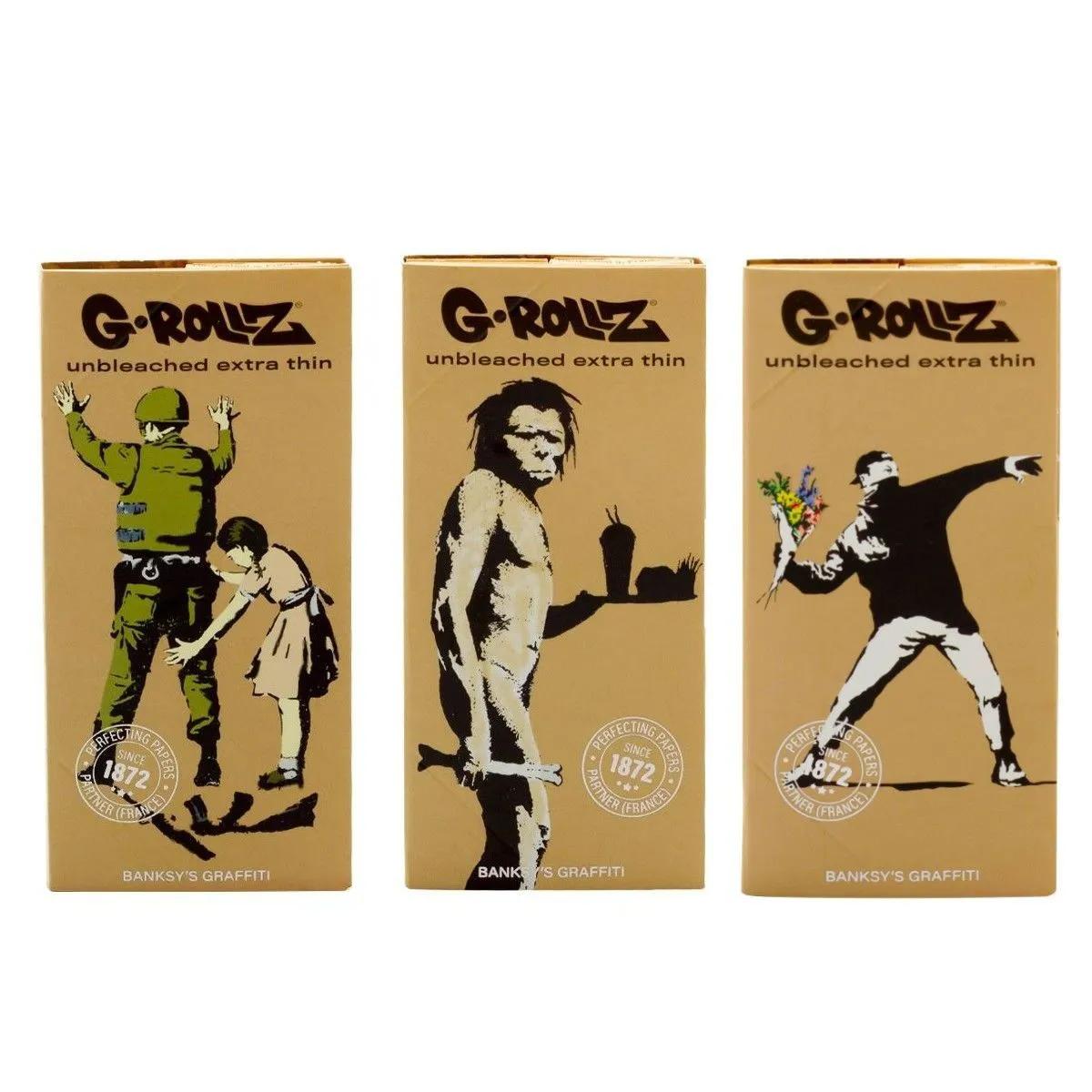 G-Rollz Cartine Non Sbiancate + Filtri e Vassoio