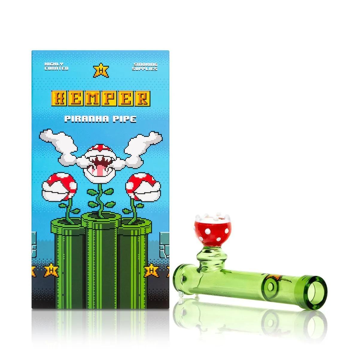 Pipa a mano Piranha Flower stile gaming