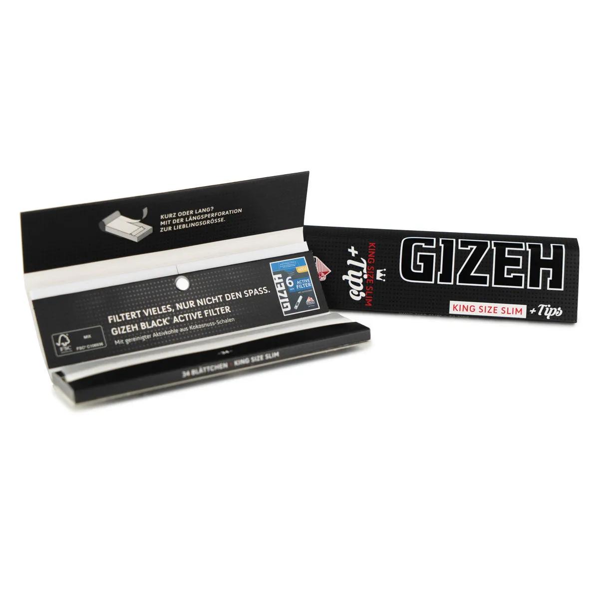 Gizeh Cartine King Size Slim + Filtri
