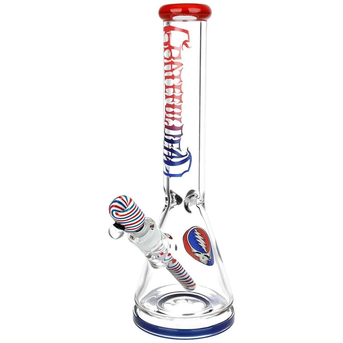 Bong Beaker in vetro Liberty (Grateful Dead x Pulsar)