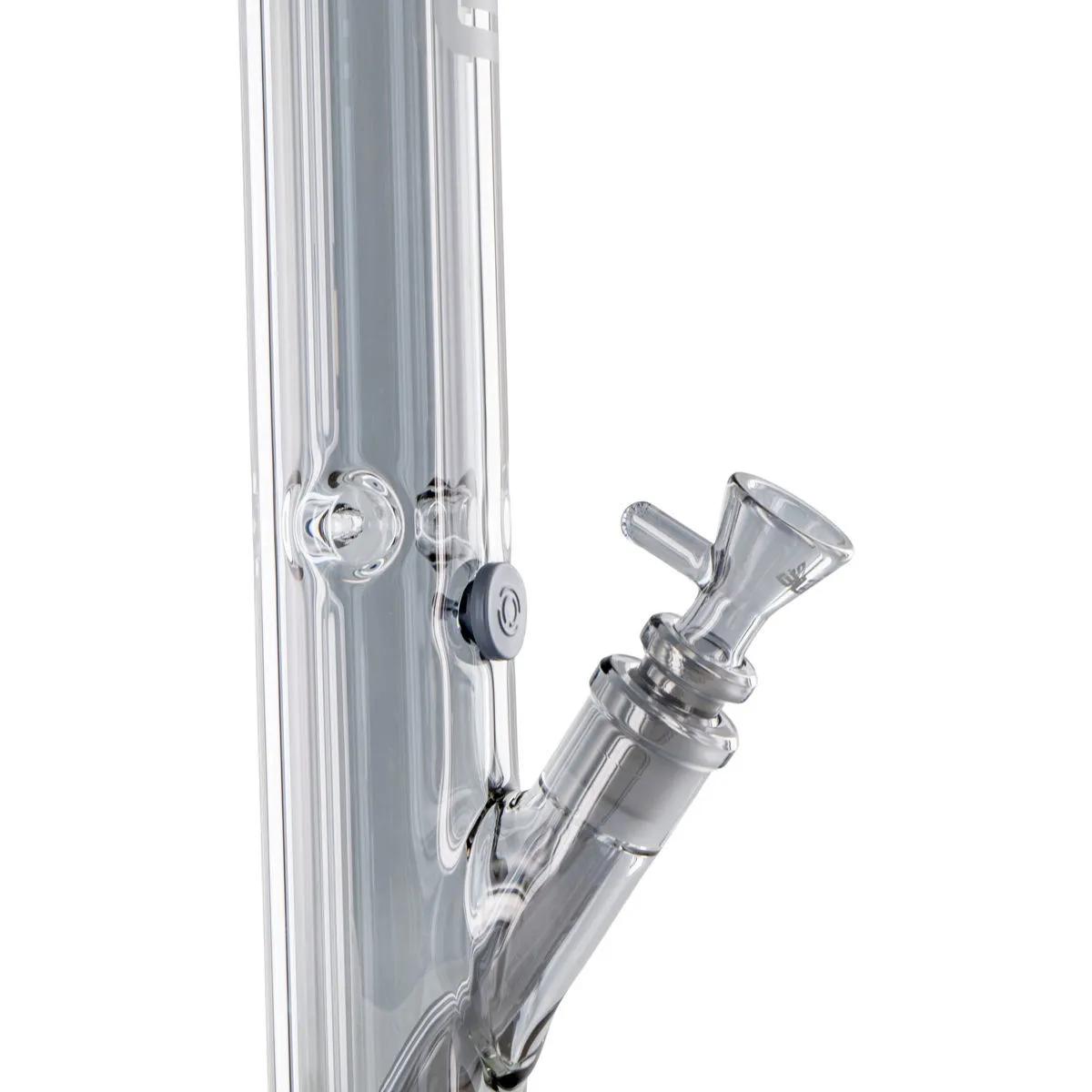 Bong in vetro con ghiaccio Gear Metallic Blaze Glass