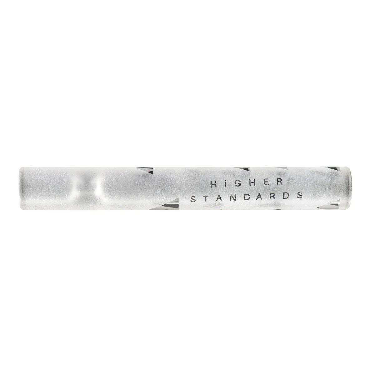 Higher Standards Glass Taster - Pipa one-hitter in vetro