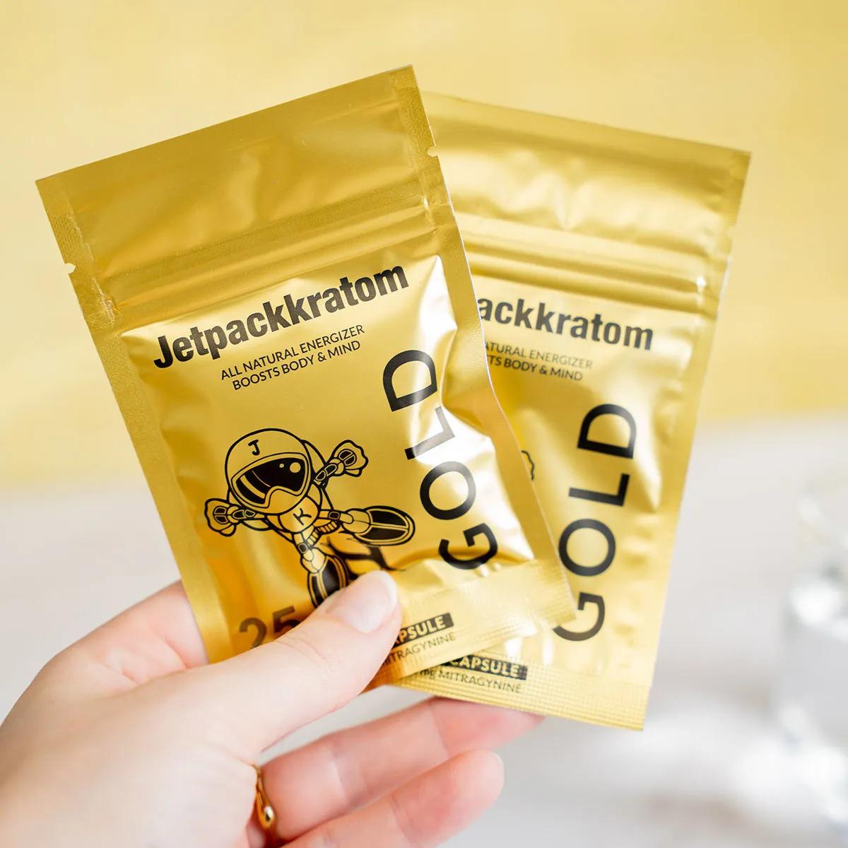 Jetpackkratom GOLD Estratto 80mg - Capsule