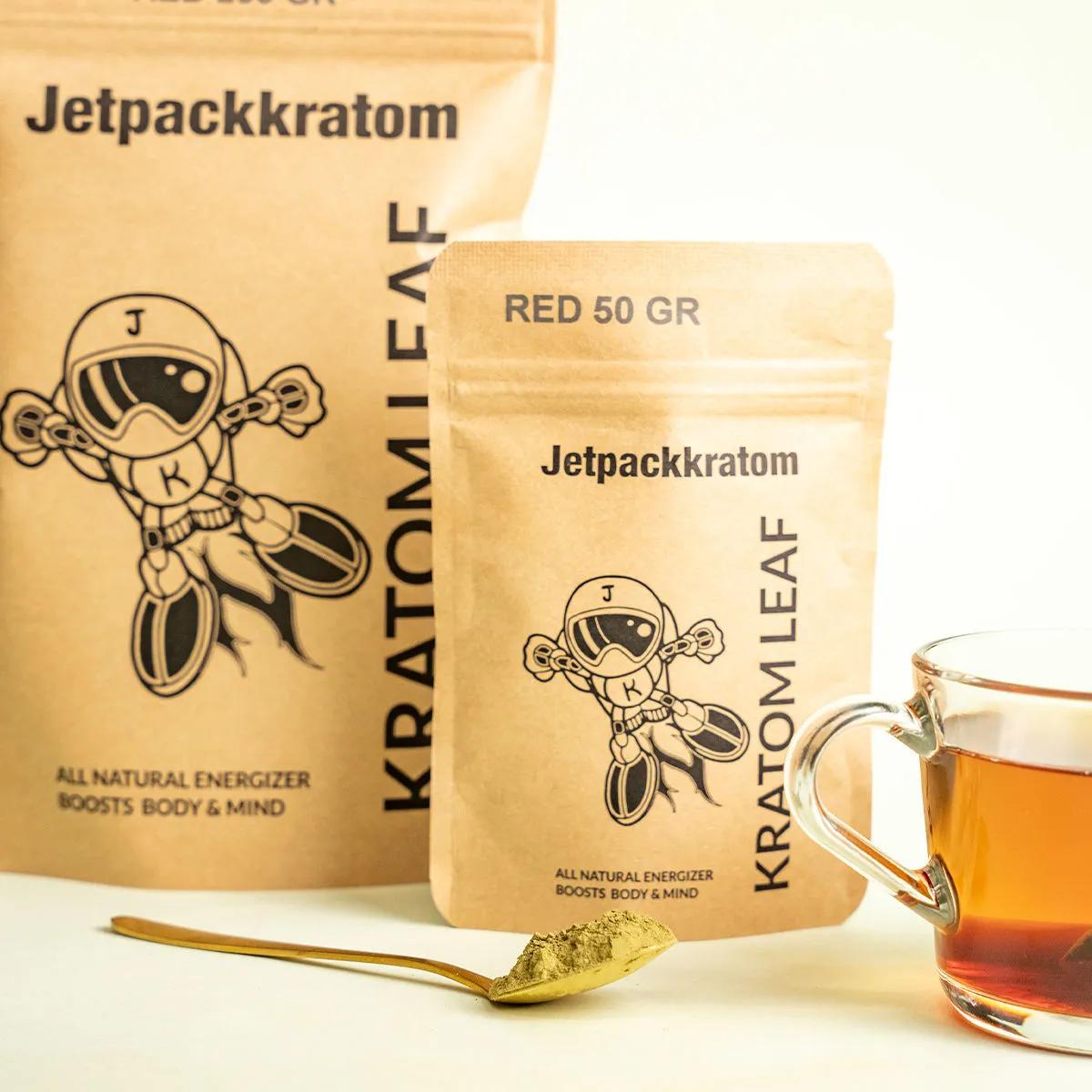 Jetpackkratom Kratom Red in Polvere