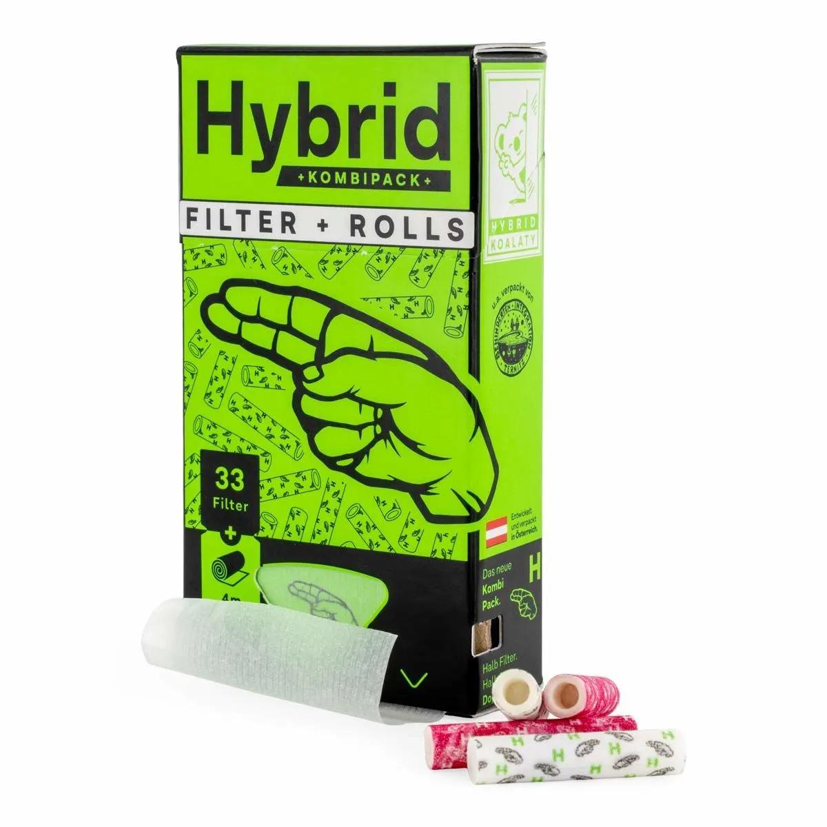 Kombipack Hybrid - 33 filtri + 4m cartine