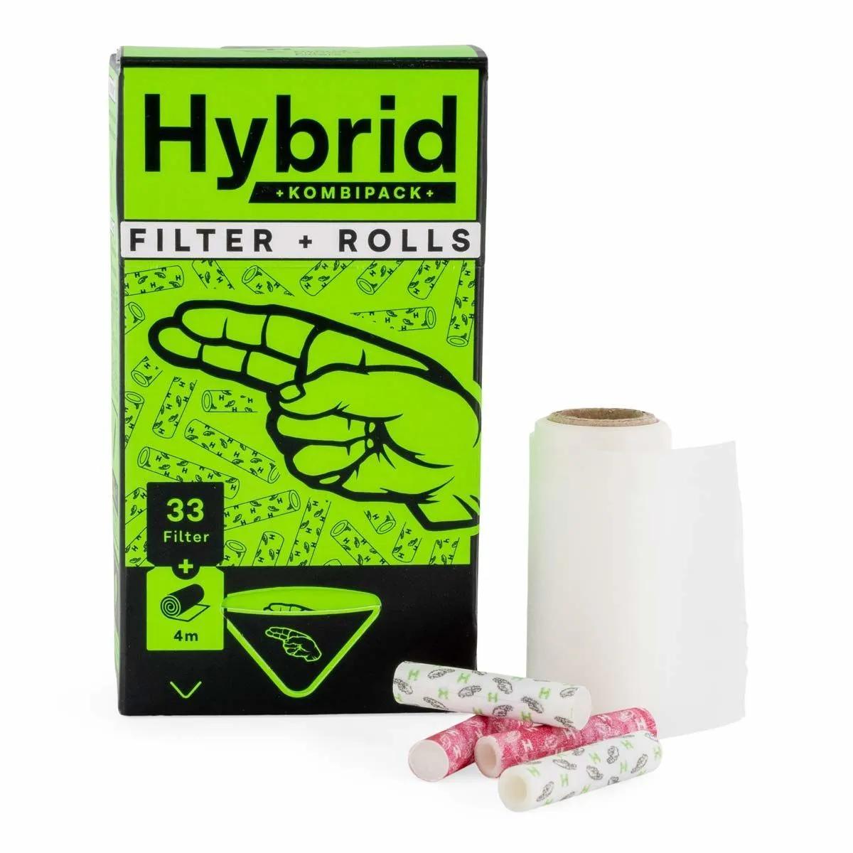 Kombipack Hybrid - 33 filtri + 4m cartine