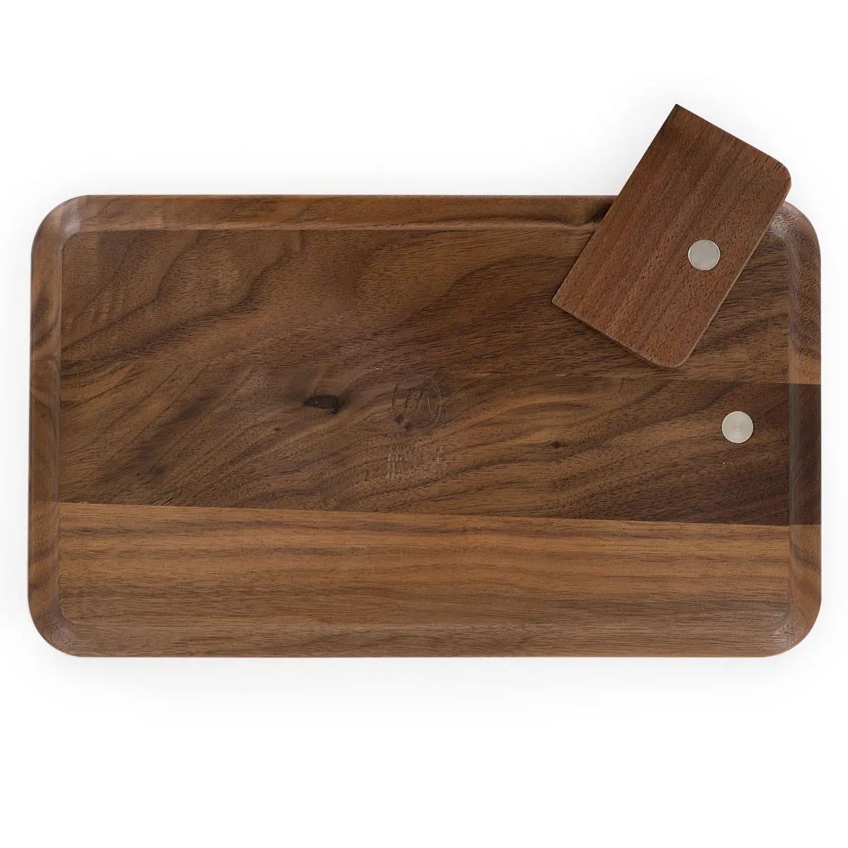 Vassoio per rollare grande in legno