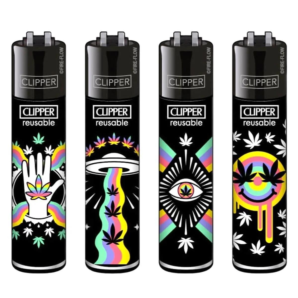 Accendino Clipper 420 Rainbow