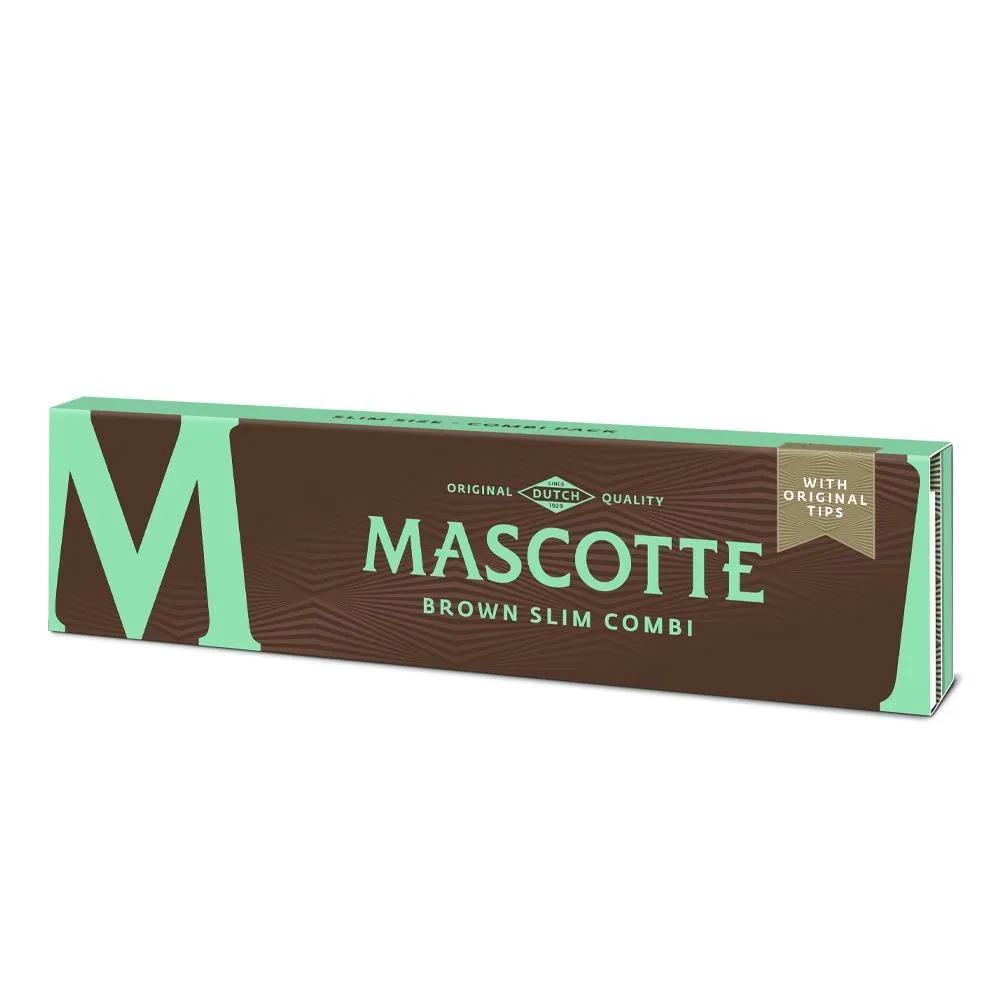 Cartine Mascotte Brown Slim Size + Filtri Strappabili