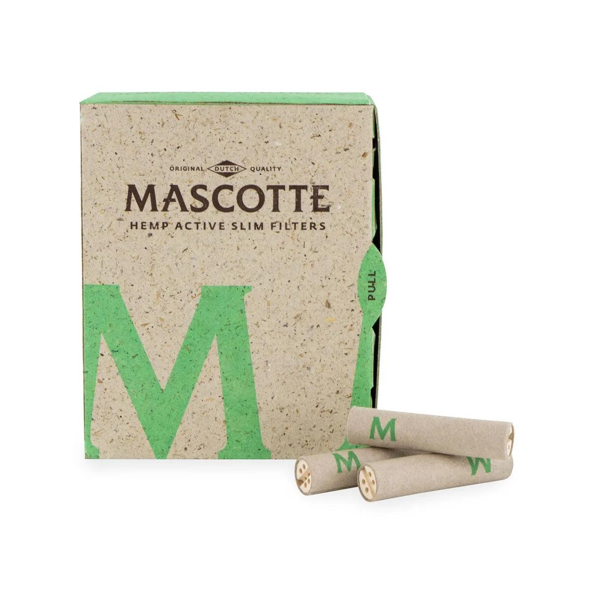 Filtri Slim Mascotte Hemp Active (confezione da 34)