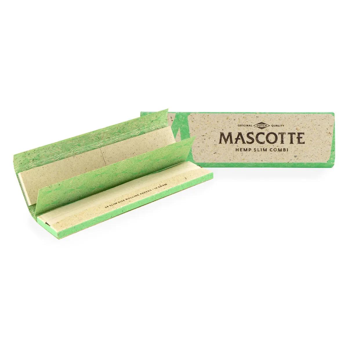 Mascotte Hemp Combi Cartine Slim Size + Filtri