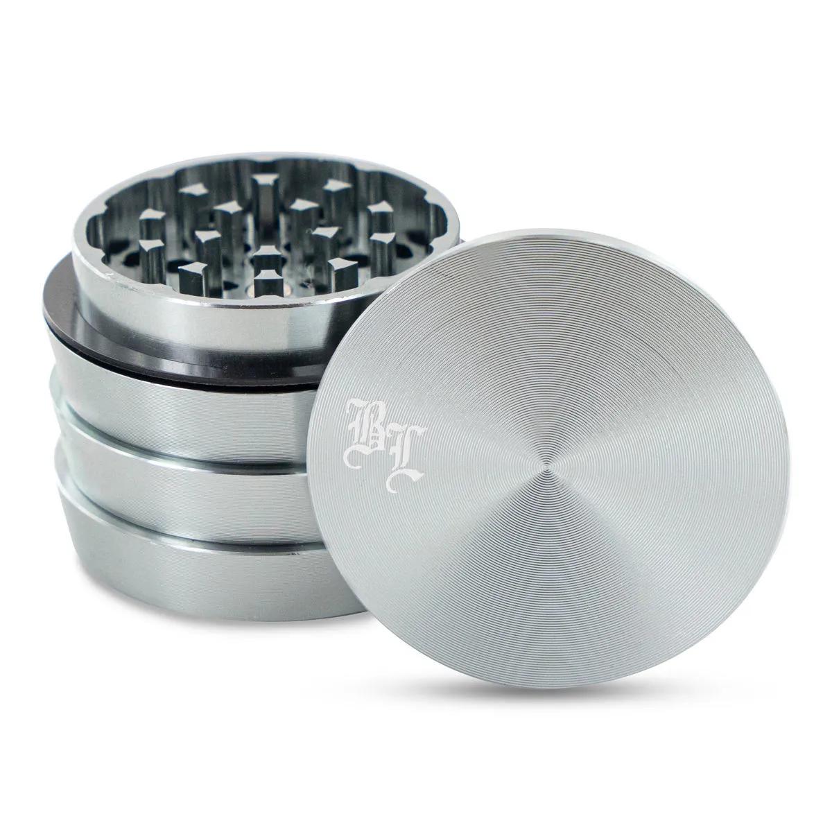 Grinder in metallo Black Leaf Stacked