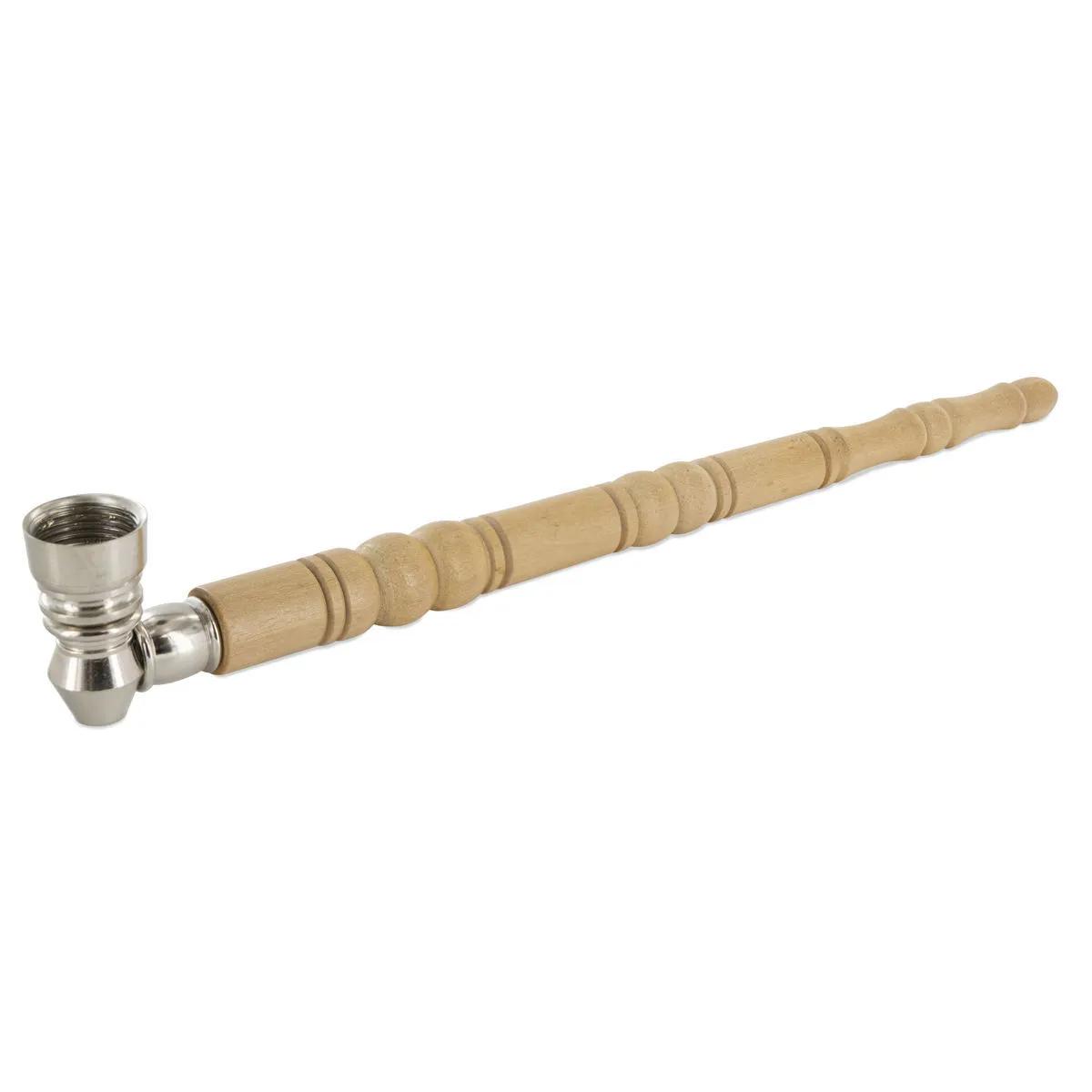 Pipa in legno e metallo Refined