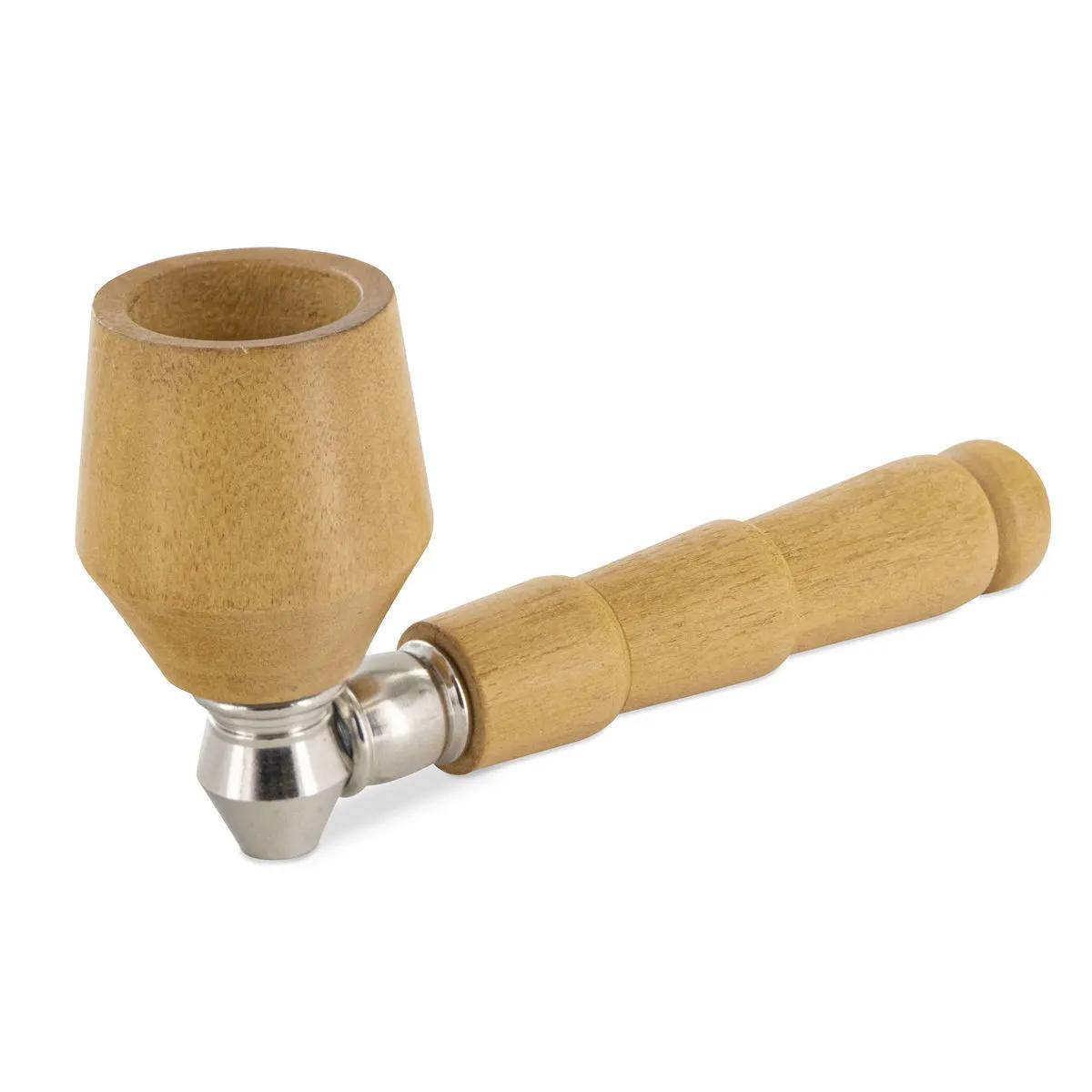 Pipa in metallo e legno Smart