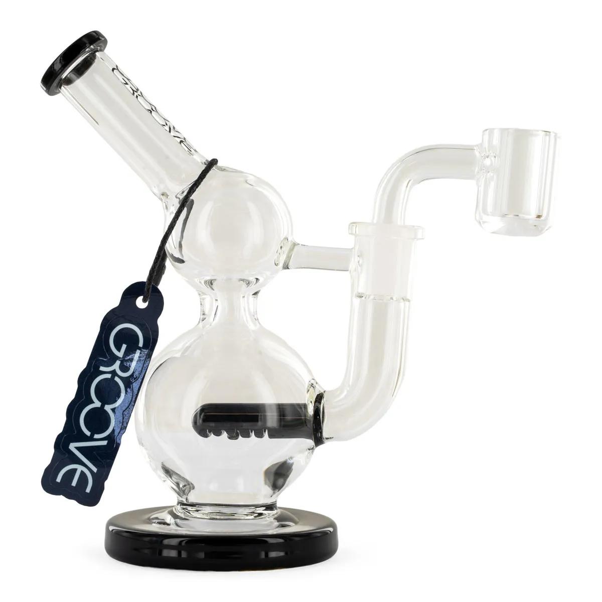Micro Rig in vetro rotondo Groove