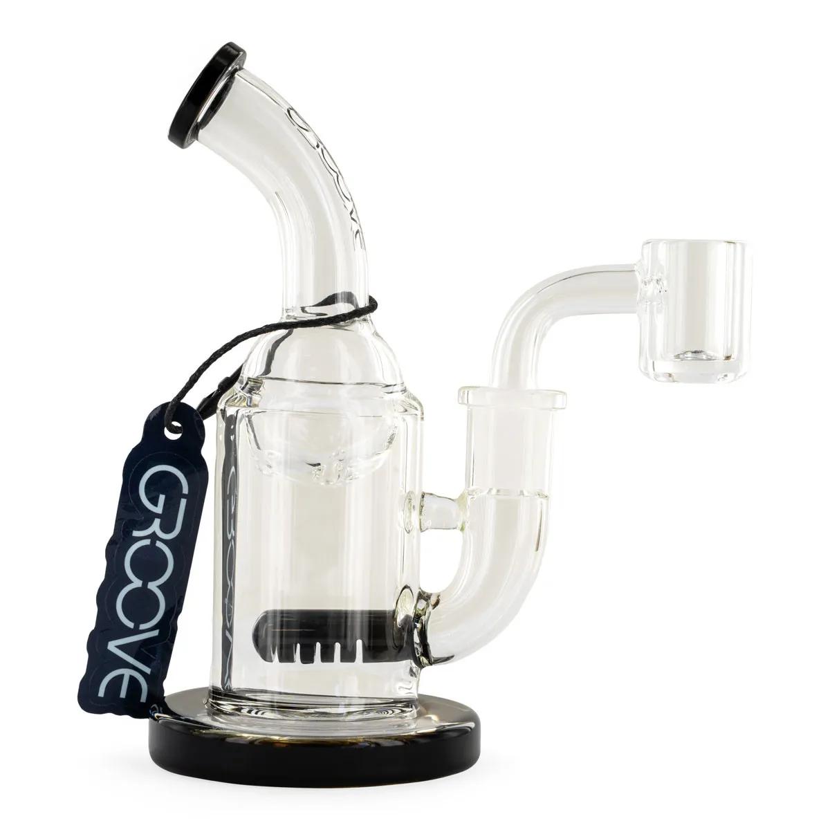 Groove Micro Tube Glass Rig